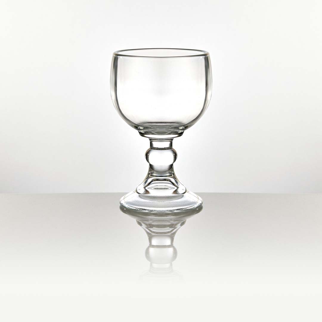 19oz goblet style shooner chalice. Heavy glass